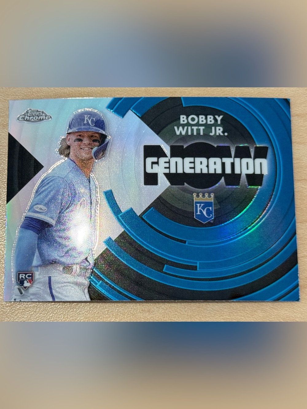 Topps Blue Generation Bobby Witt Jr. Trading Card